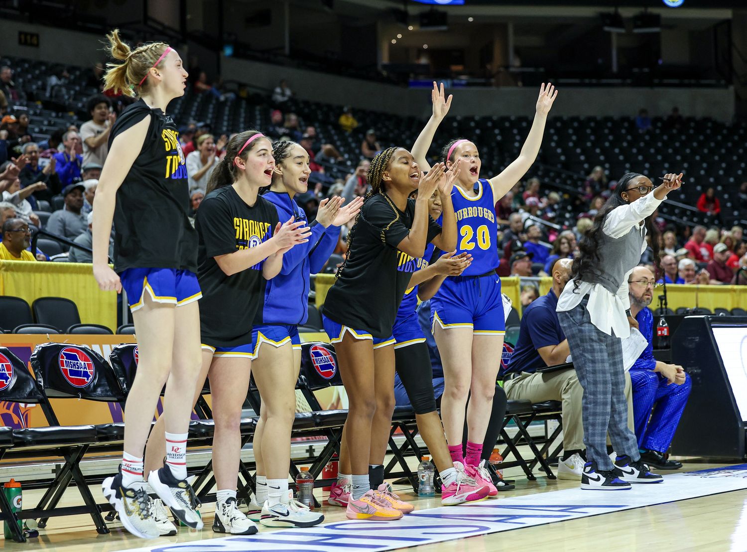 John Burroughs Lutheran St. Charles  Missouri girls basketball March 14 2024 David Smith 27109
